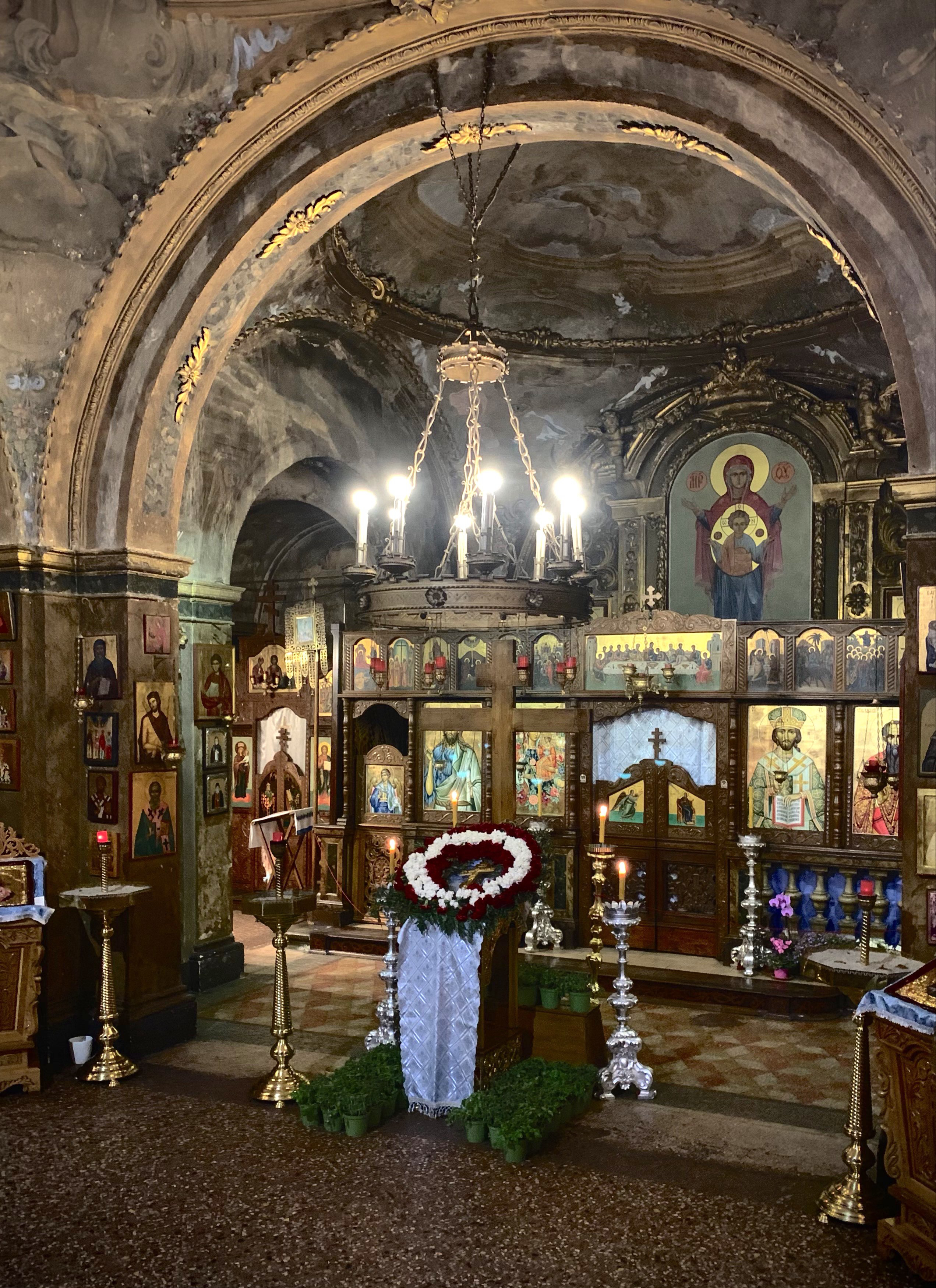 La chiesa di San Basilio il Grande oggi