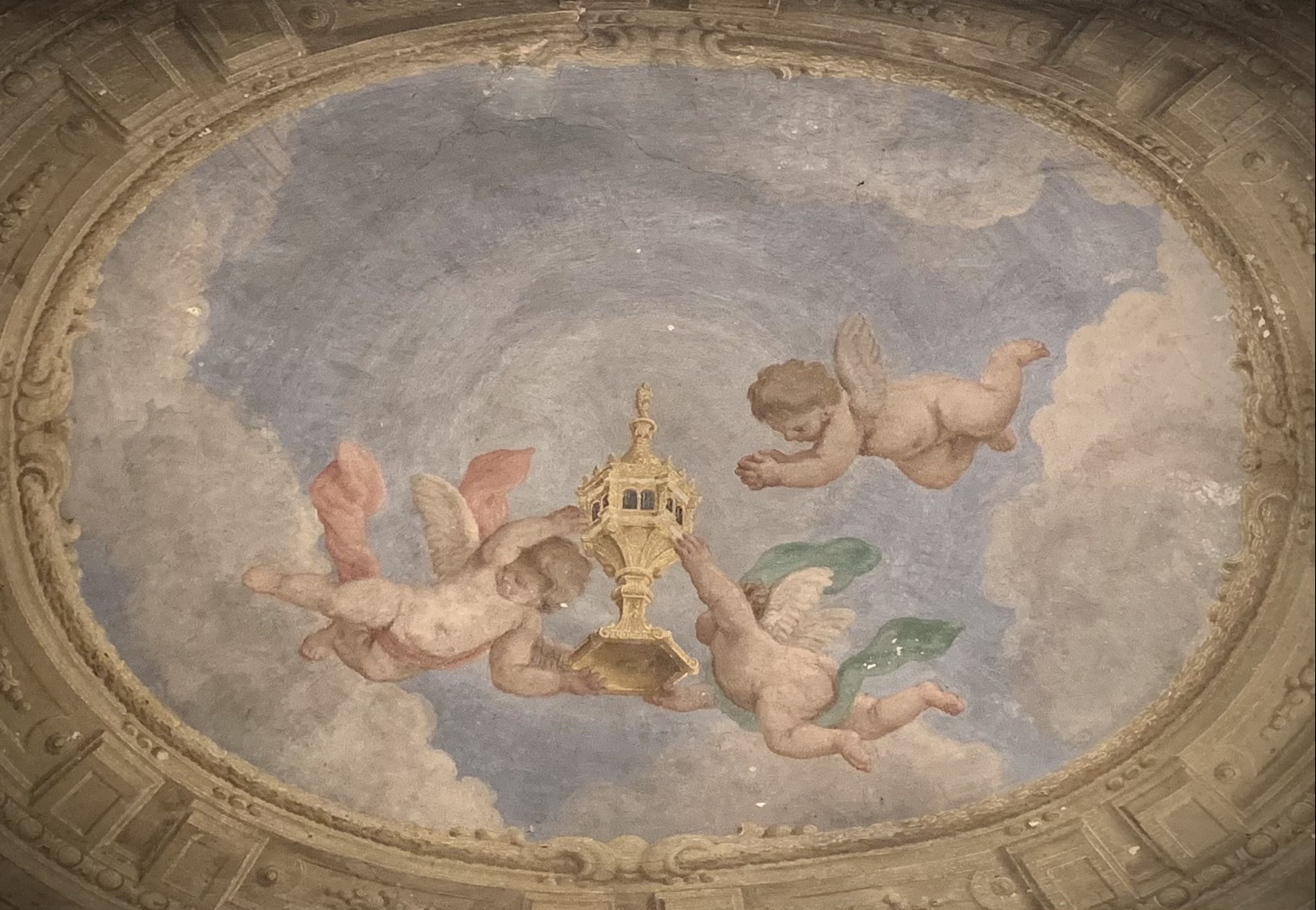 Gioacchino Pizzoli · Reliquiario di Sant'Anna portato in trionfo dagli angeli